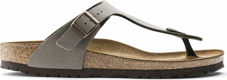 Natikači za ženske, Birkenstock, sivo-bež