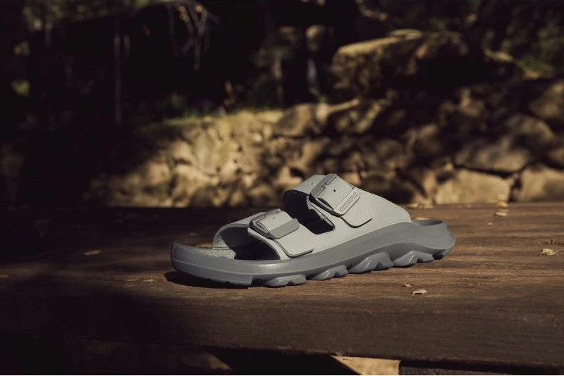 Natikače Birkenstock unisex, siva