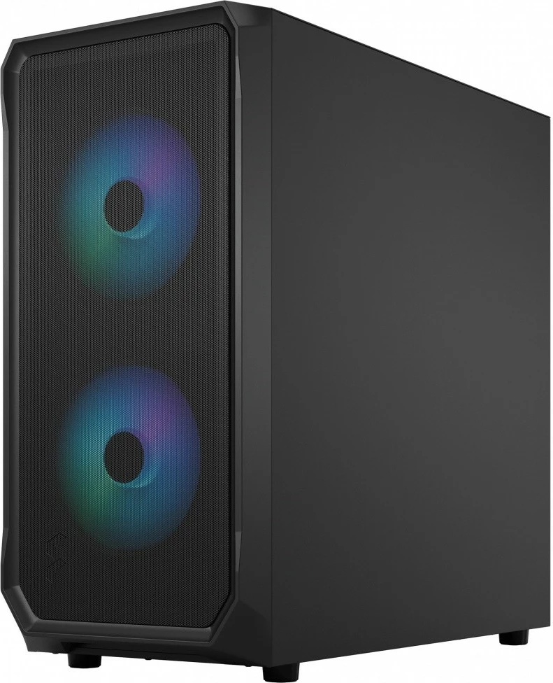 Računalniško ohišje Fractal Design Focus 2 RGB, Midi Tower, ATX, kaljeno steklo, črno