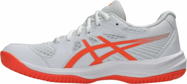 Volejbalne atlete, Asics Upcourt 6, bele-oranžne