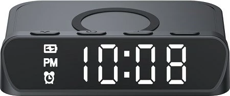 Brezžični polnilec Havit W3031, timer, USB Type-C, 15 W, črn