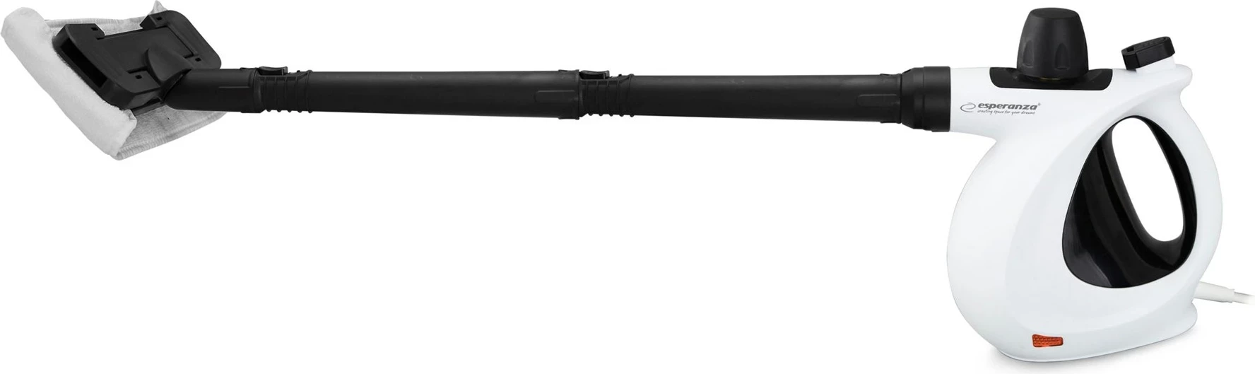 Prašnik na paro, 0,35 L, 900 W, bel - Esperanza EHS008