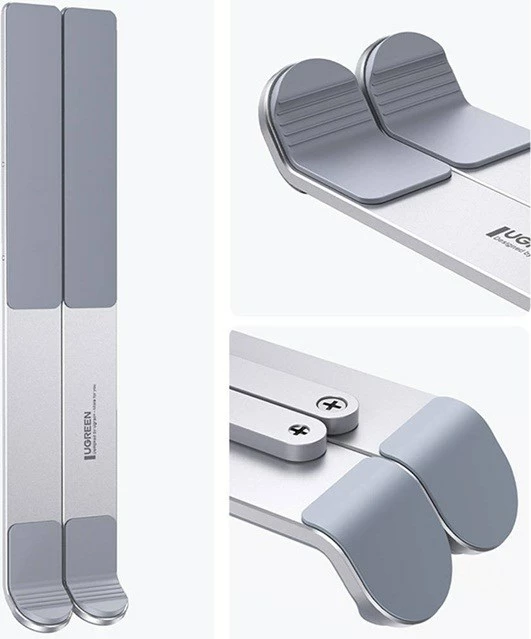 Nastavljiv nosilec za prenosnik UGREEN LP451, srebrn