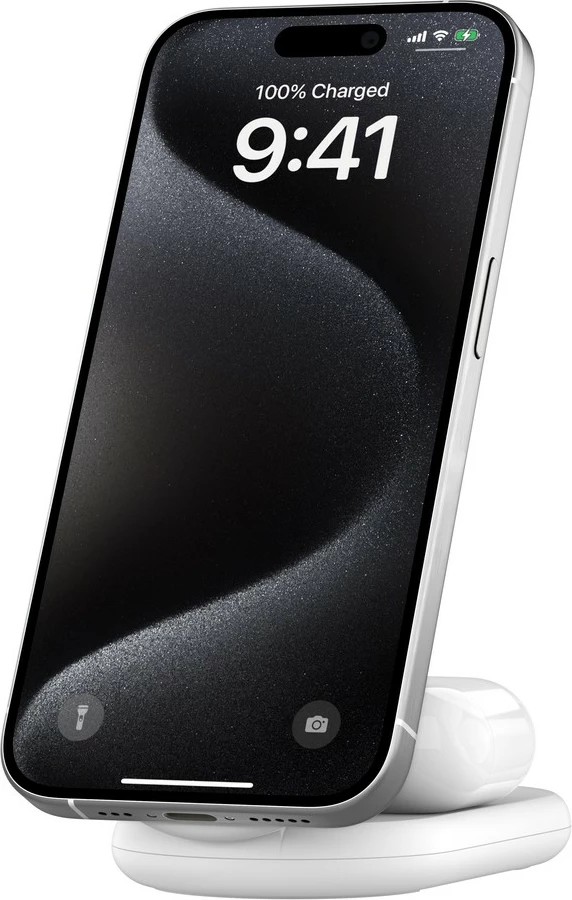 Brezžični polnilec 15W, Belkin BoostCharge, 1.5 m, bel