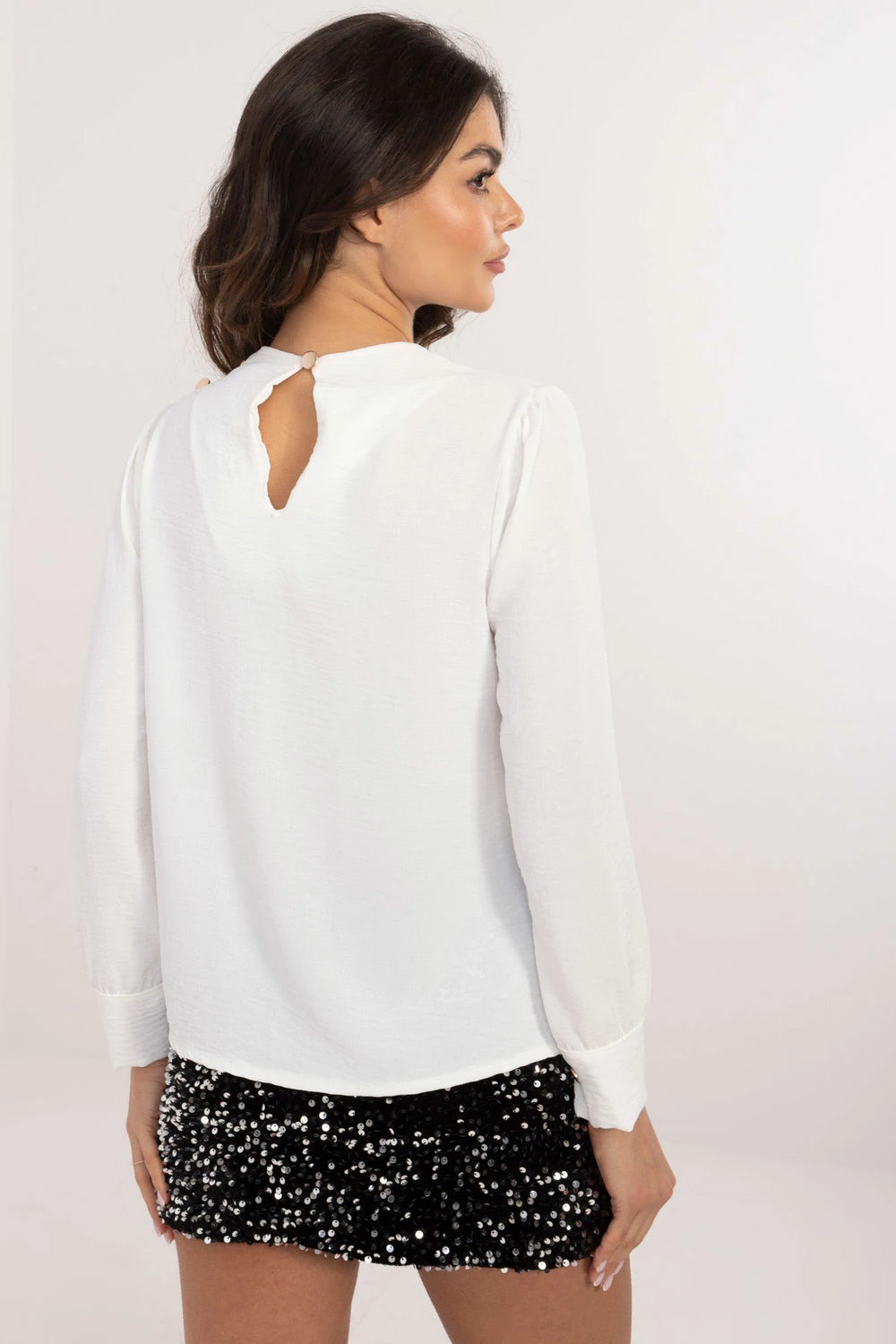 Elegantna bluza Italy Moda 203408, bela