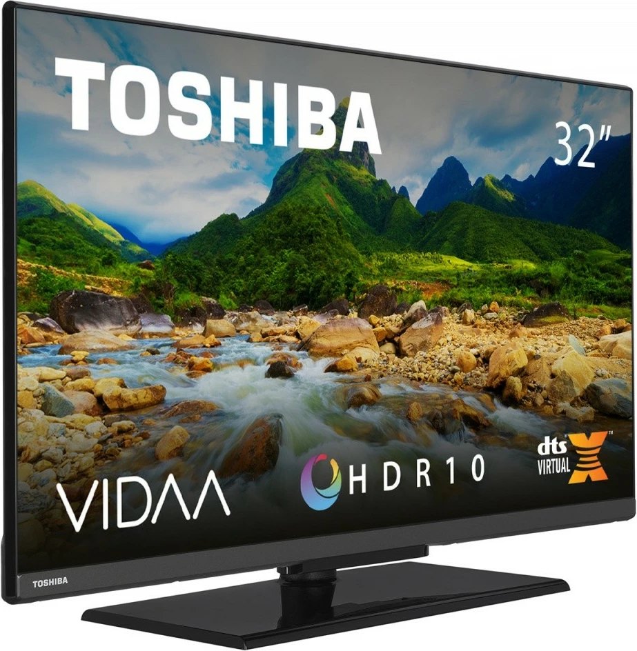 LED televizija 32", Smart TV Toshiba 32WV3F63DG, HDR10, WiFi, črna