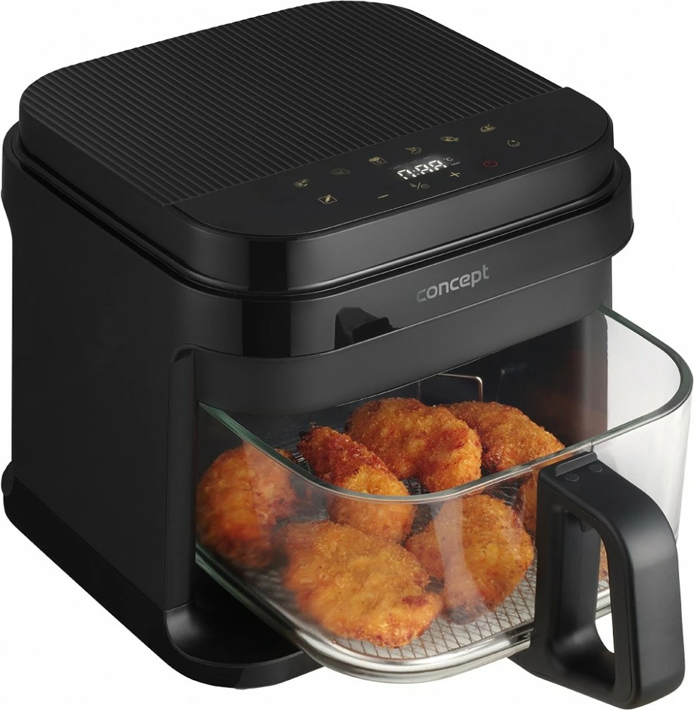 Friteza na vroč zrak Concept FR5500, 5,5 L, črna Friteza na vroč zrak Concept FR5500, 5,5 L, črna