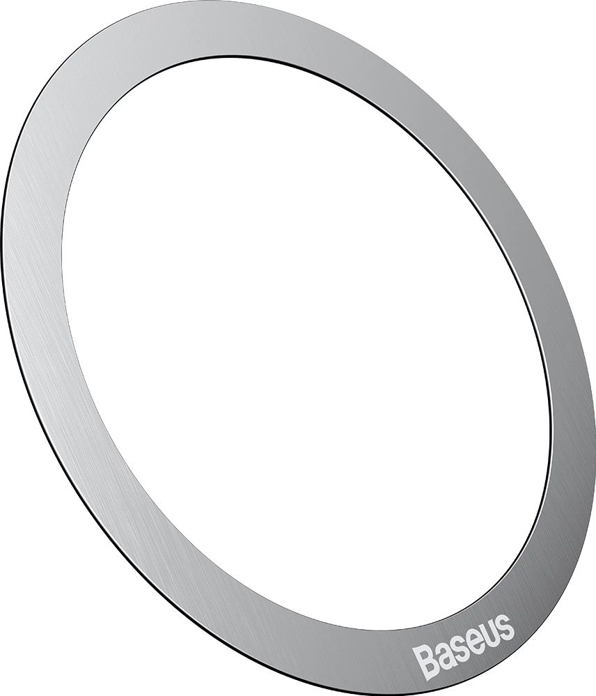 Magnetni obroč za MagSafe, 2 kosa, Baseus Halo Series, srebrn