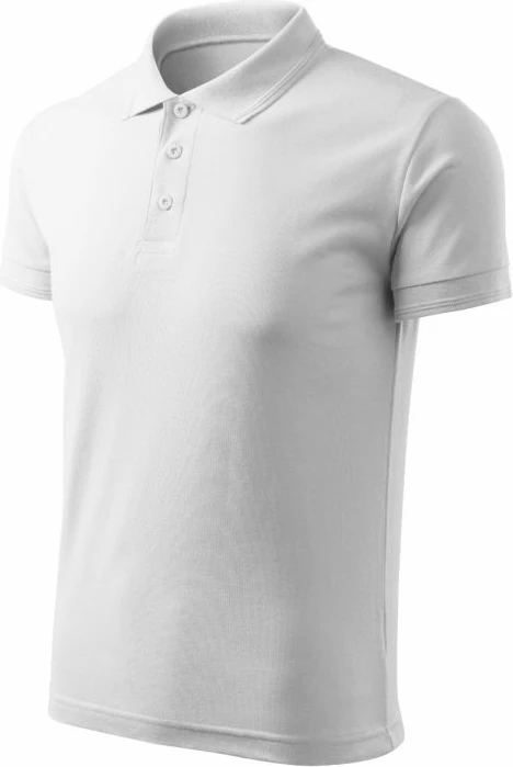 Polo majica Malfini za moške, bela