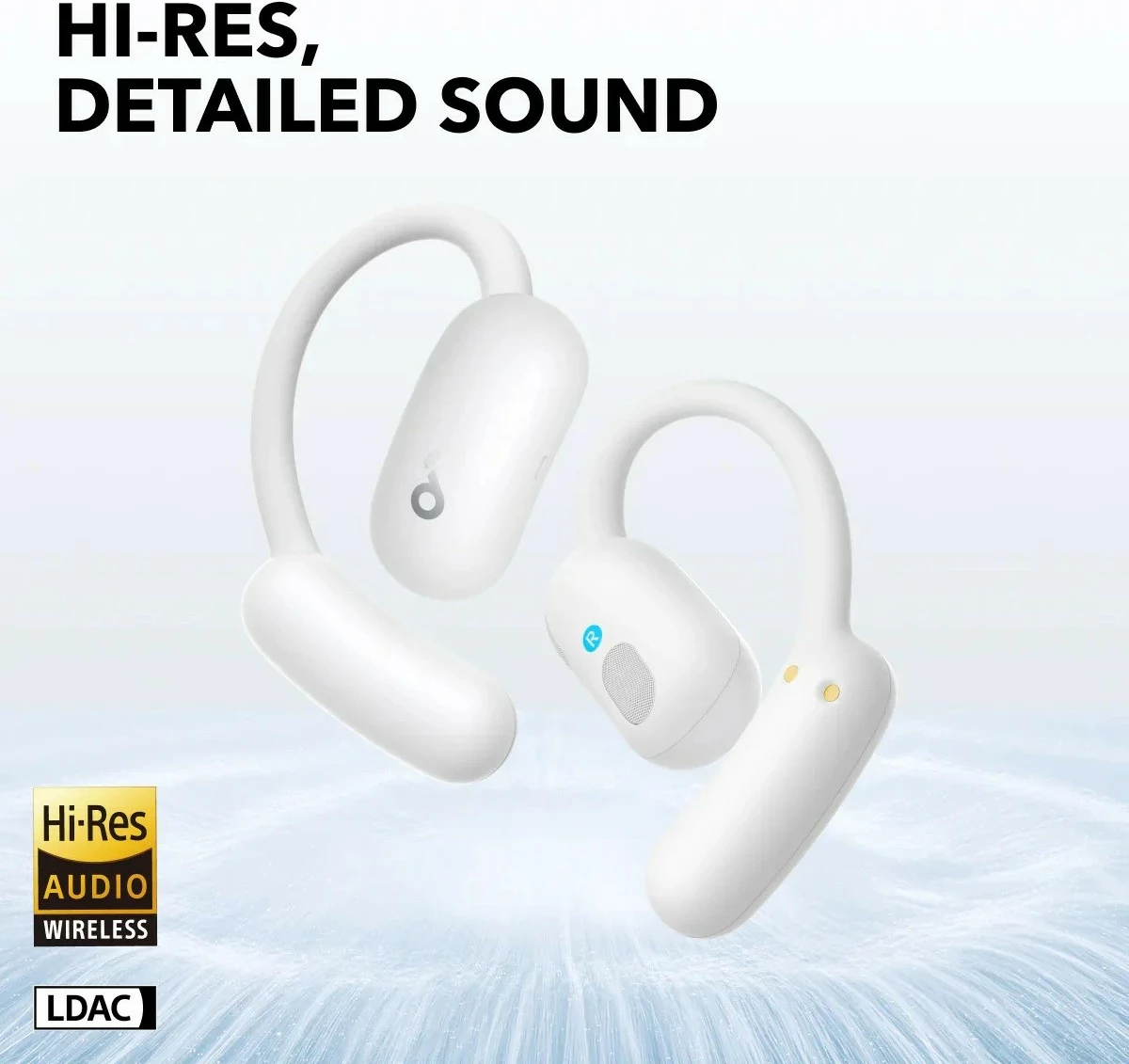 Brezžične slušalke Anker Soundcore Aero Fit 2, Bluetooth, bele