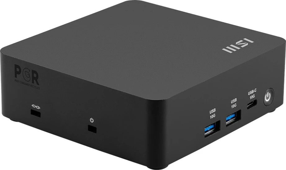 Mini računalnik MSI Cubi NUC AI 1UMG-005EU, Intel Core Ultra 7 155H, 16GB RAM pomnilnik, 1TB SSD, Wi‑Fi/BT, Windows 11 Pro, črn