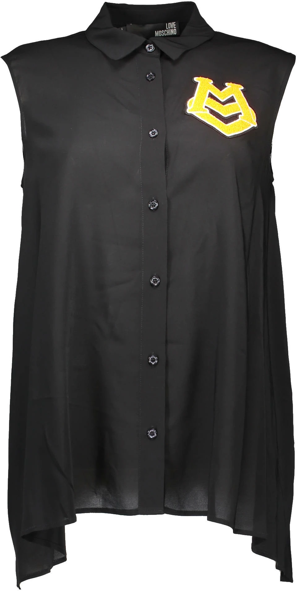 Brezrokavnik LOVE MOSCHINO, ženske, črn
