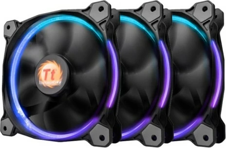 Set ventilatorjev 3x140 mm Thermaltake Riing 14 LED, RGB