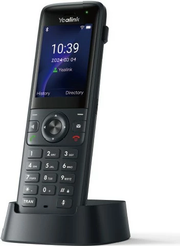 Brez brez Telefon IP Yealink AX83H, Wi-Fi, Bluetooth, 2.4 inç, črn