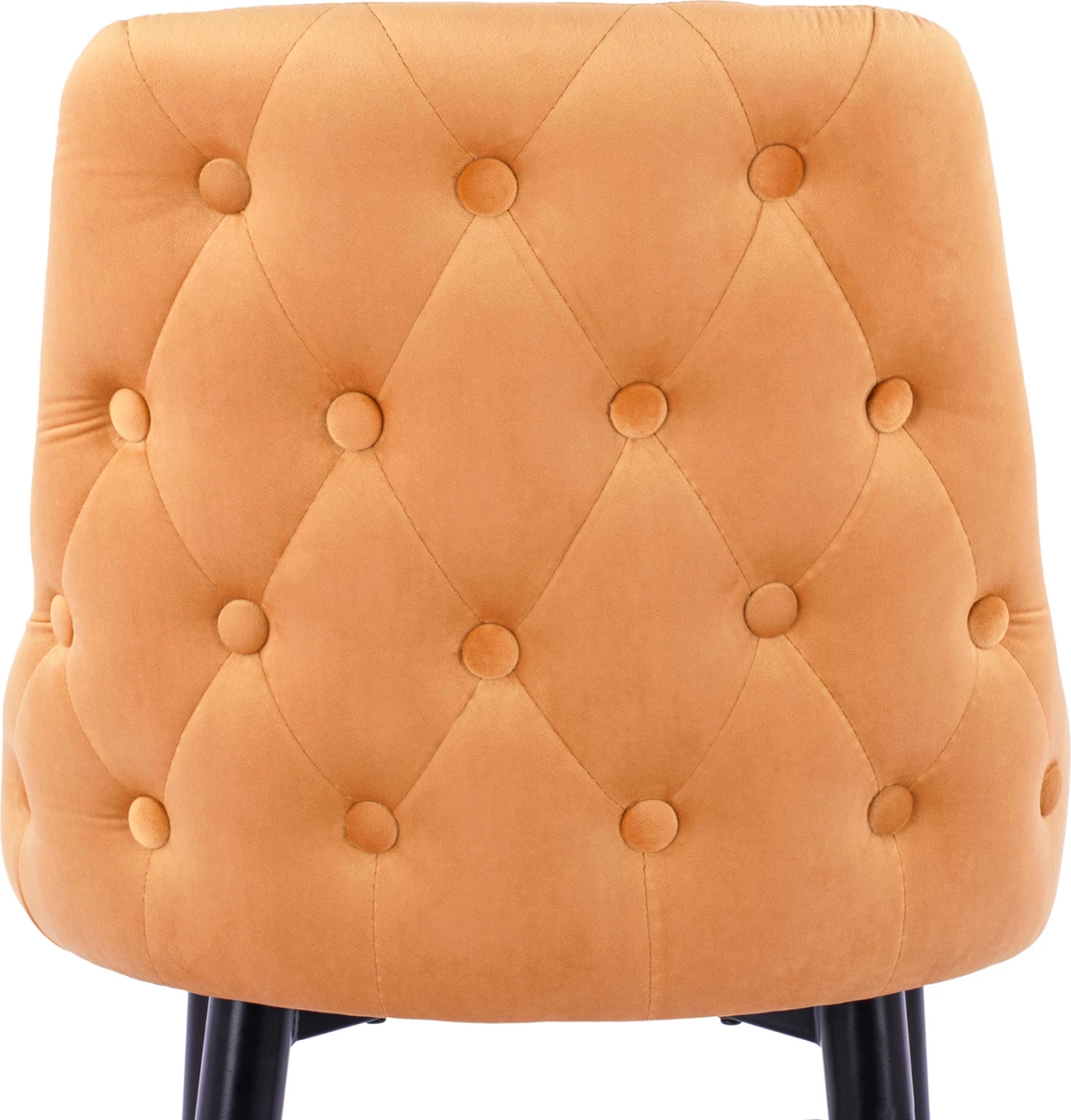 Barski stol SERENITY FH8519.09 Zlati žamet z kovinskim okvirjem 51Χ58Χ110cm, set 2 kosov