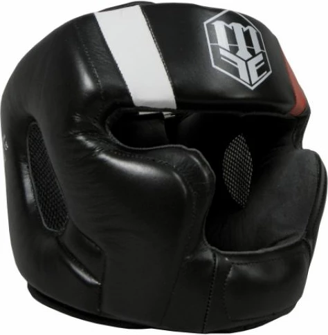 Boksarska čelada za moške Masters, črna