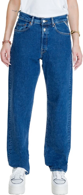 Hlače za ženske Replay, modre