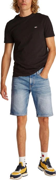 Kratke hlače za moške Tommy Hilfiger Jeans, svetlo modre
