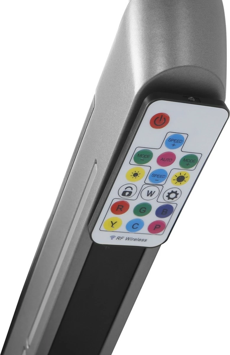 Gaming nosilec za dva monitorja za mizo z LED osvetlitvijo, grafit, Maclean NanoRS RS166