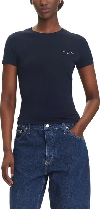 Maicë 100% organski bombaž, Tommy Hilfiger Jeans, ženska, bela