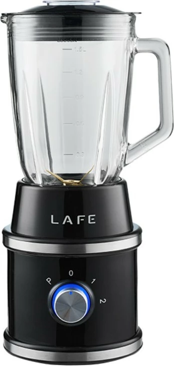 Blender z vrčem Lafe LAFBLE47472, 1,5 L, 1300 W, 2 hitrosti, titanov, črn