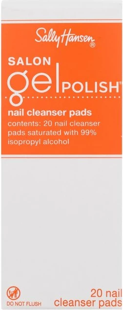 Blazinice za odstranjevanje gela za nohte Sally Hansen Salon Gel Polish za ženske, 1 paket