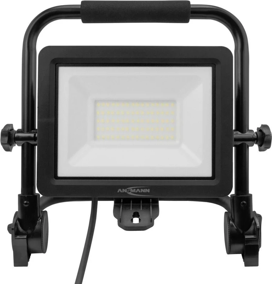 LED reflektor 50 W, aluminij, črn Ansmann FL50W-AC