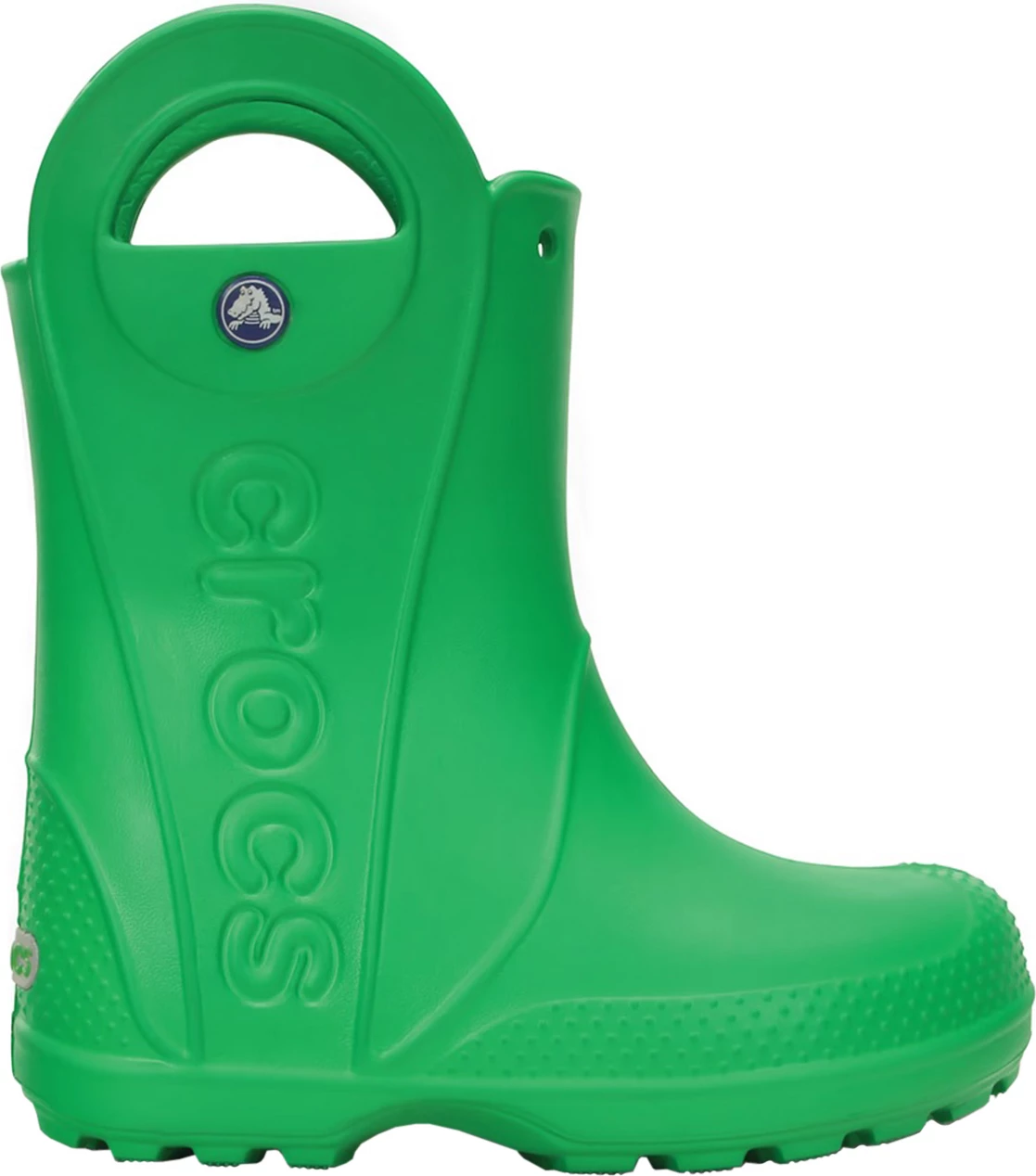 Dežni škornji za otroke Crocs, zeleni