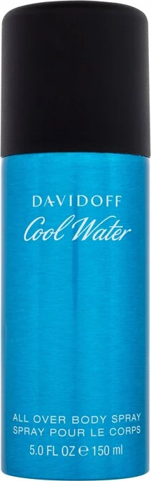 Osvežujoč sprej za telo Davidoff Cool Water, 150 ml, za moške