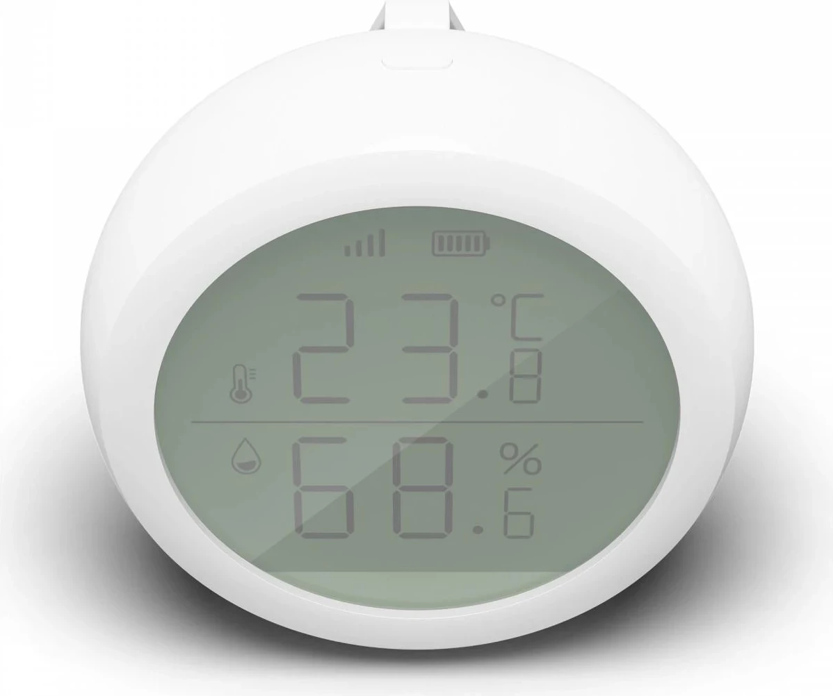 Pametni senzor za merjenje temperature in vlage Tesla TSL-SEN-TAHLCD