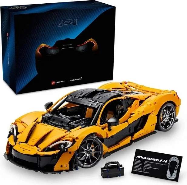 Napreden set za gradnjo McLaren P1 LEGO Technic, 42172, oranžen