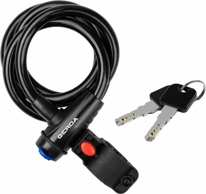 Kabelski ključ za kolo Gerda, črn