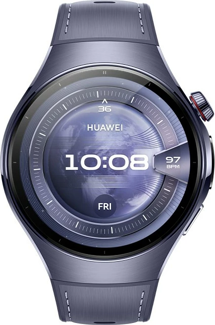 Pametna ura Huawei Watch 5, 46 mm, kompozitni pašček sivo-vijoličen