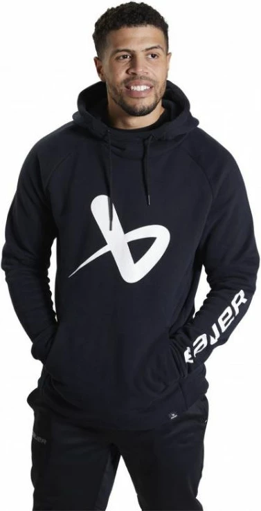 Duks z kapuco Bauer Core B Hoody Sr, črn