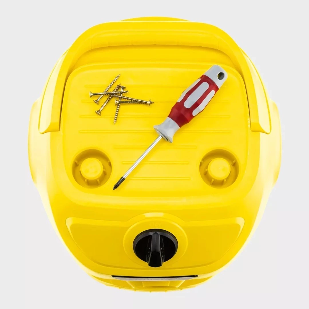 Sesalnik za suho in mokro Kärcher WD 2 Plus V-12/4/18, 12 L, 1000 W, z vrečko za prah, črn