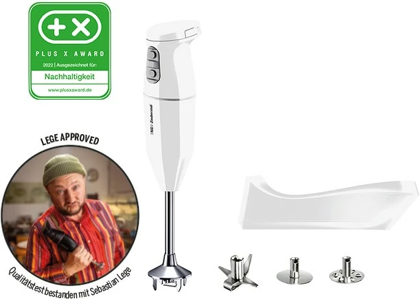 Ročni blender, brezžični UNOLD ESGE 95100, 1,35 m, bel