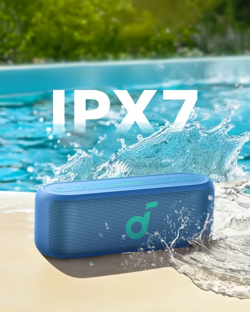 Bluetooth zvočnik Anker Soundcore Select 2S, 20 W, 16 ur, modra