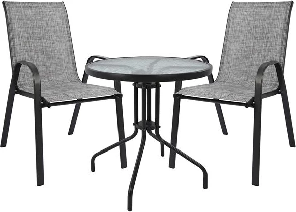 Komplet jedilne mize 3 kosi z 2 stoli in mizo FH5181.01