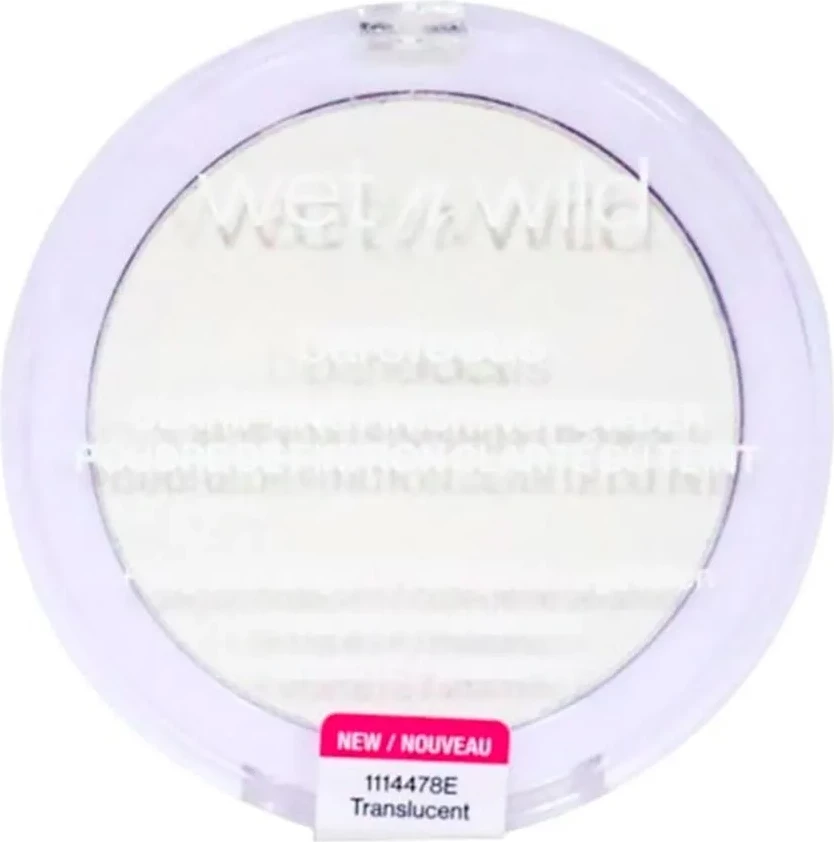 Kompaktni puder Wet N Wild Powder Finish Clarifying 114478E prosojen