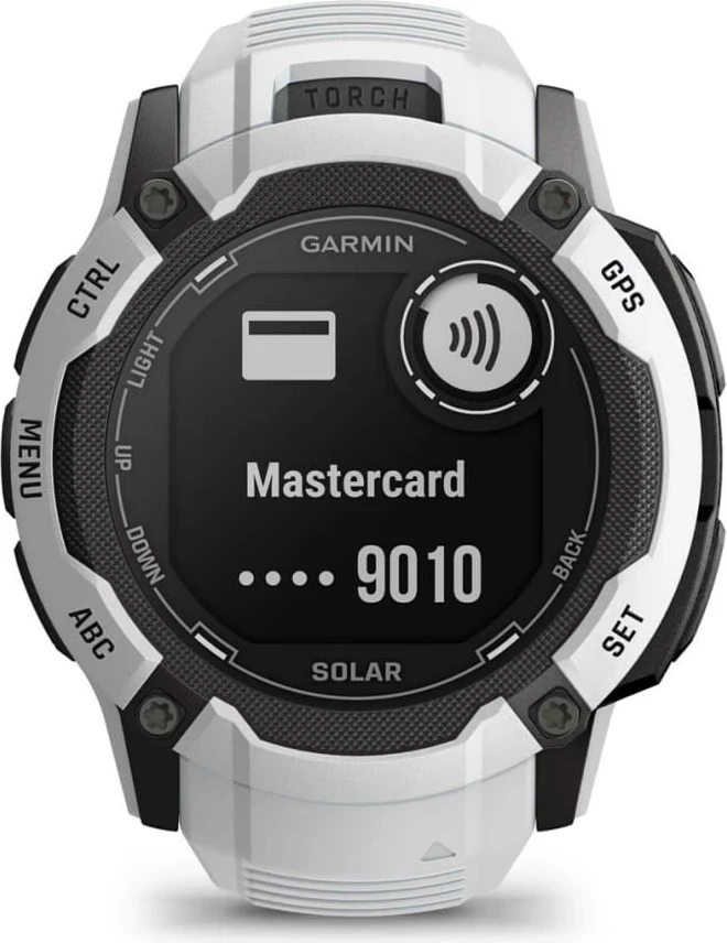 Pametna športna ura Instinct 2X Solar, Garmin, 50 mm, GPS, bela