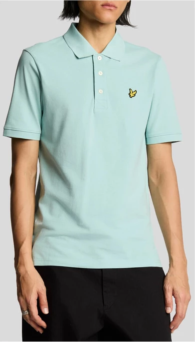 Polo majica za moške Lyle & Scott, modra