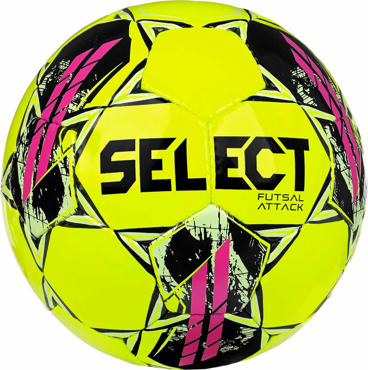 Futsal žoga Select, rumeno-rožnata