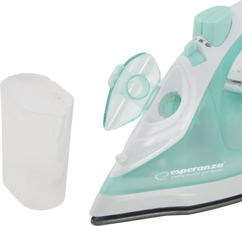 Parni likalnik Esperanza Silk EHI005, 2200 W, turkizna Parni likalnik Esperanza Silk EHI005, 2200 W, turkizna
