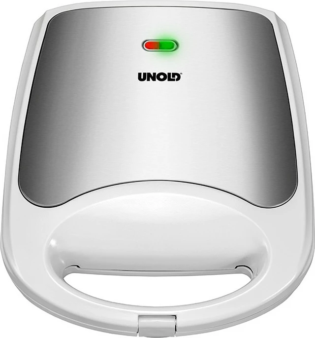 Tost za 4 sendviče UNOLD 48480 Quadro, inox/belega