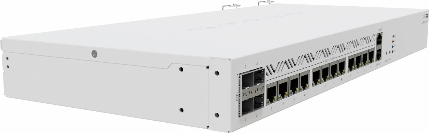 Stikalo MikroTik CCR2116-12G-4S+, 16 jeder, 16 GB RAM, 4x SFP+ 10G, črno Stikalo MikroTik CCR2116-12G-4S+, 16 jeder, 16 GB RAM, 4x SFP+ 10G, črno