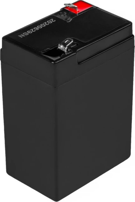 Baterija AGM VRLA, 6V 4,5Ah, IP54, Green Cell AGM6V4-5AH-J, črna