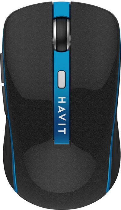 Brezžična miška, Havit MS951GT, 1600 DPI, 6 gumbov, USB-C, črna