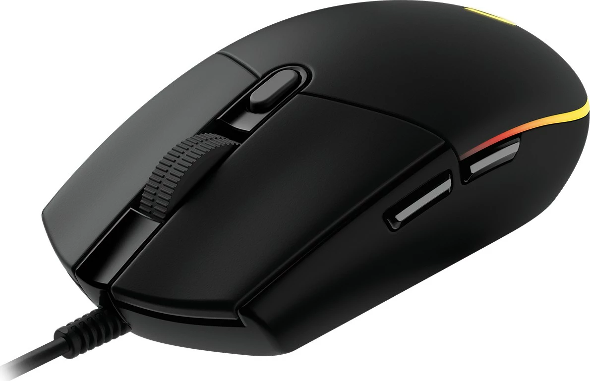 Maus Logitech G102 LIGHTSYNC, 8000 DPI, črn