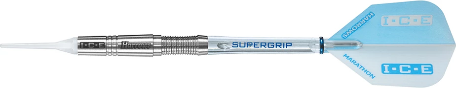 Komplet puščic za igro Harrows, moder