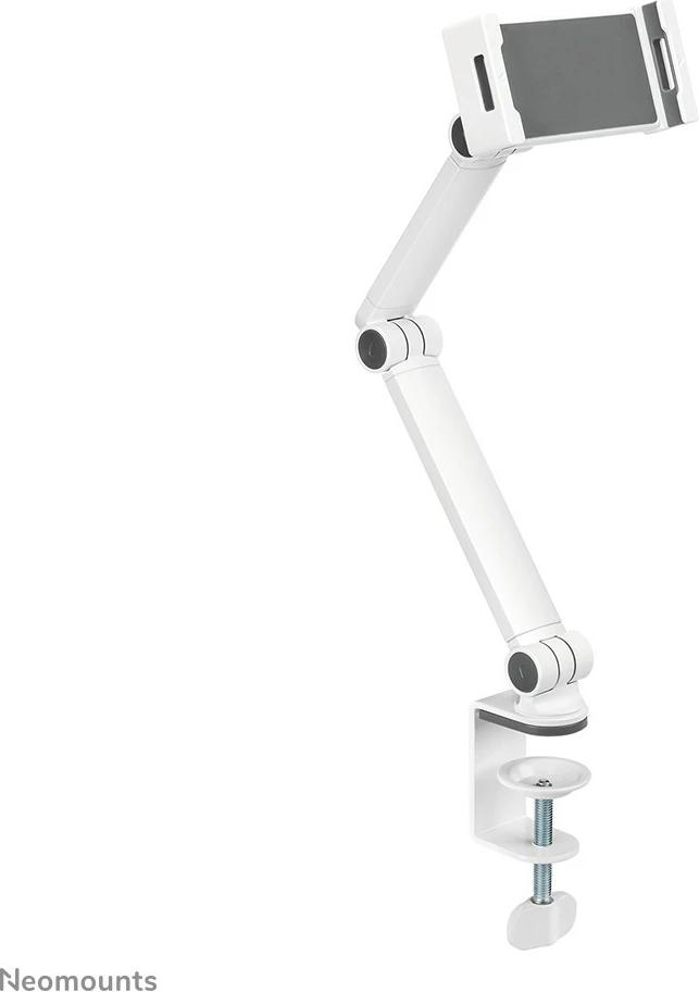 Namizni nosilec za tablico Newstar Neomounts DS15-545WH1, univerzalen, gibljiv, bel Namizni nosilec za tablico Newstar Neomounts DS15-545WH1, univerzalen, gibljiv, bel